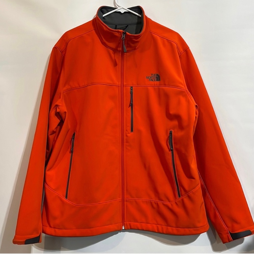 TNF The North Face Apex Bionic Orange Jacket XL Excellent Condition